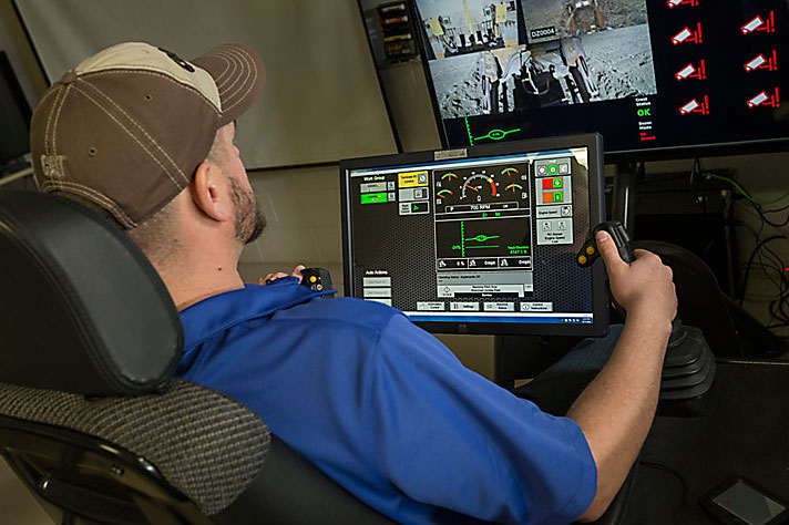 cat-comando-dozer-display
