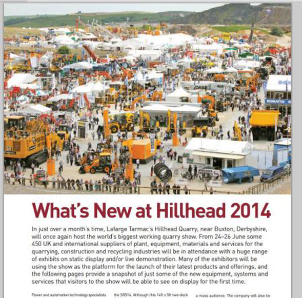 Hillhead 2014 – dal 24 al 26 Giugno Hillhead (UK)