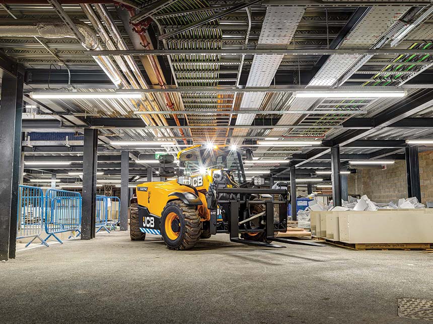Sollevatore telescopico elettrico JCB Sollevatore telescopico elettrico JCB