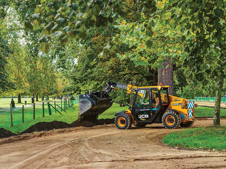 Sollevatore telescopico elettrico JCB Sollevatore telescopico elettrico JCB