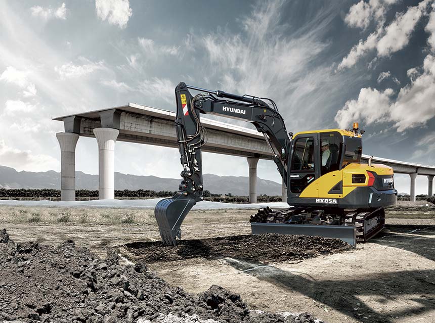 Escavatore Hyundai HX85A Escavatore Hyundai HX85A