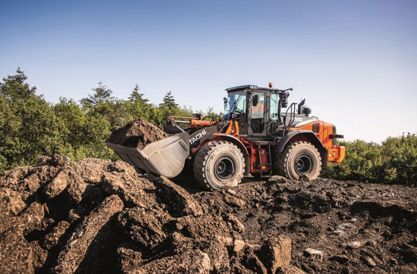 Pala gommata ZW 7 Hitachi Pala gommata ZW 7 Hitachi