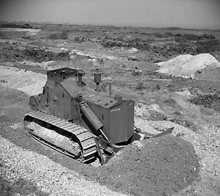 d-7 armoured bulldozer