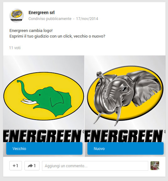 Nuovo logo Energreen