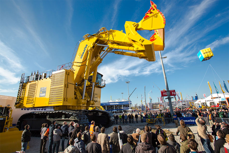 komatsu bauma 2016 komatsu bauma 2016