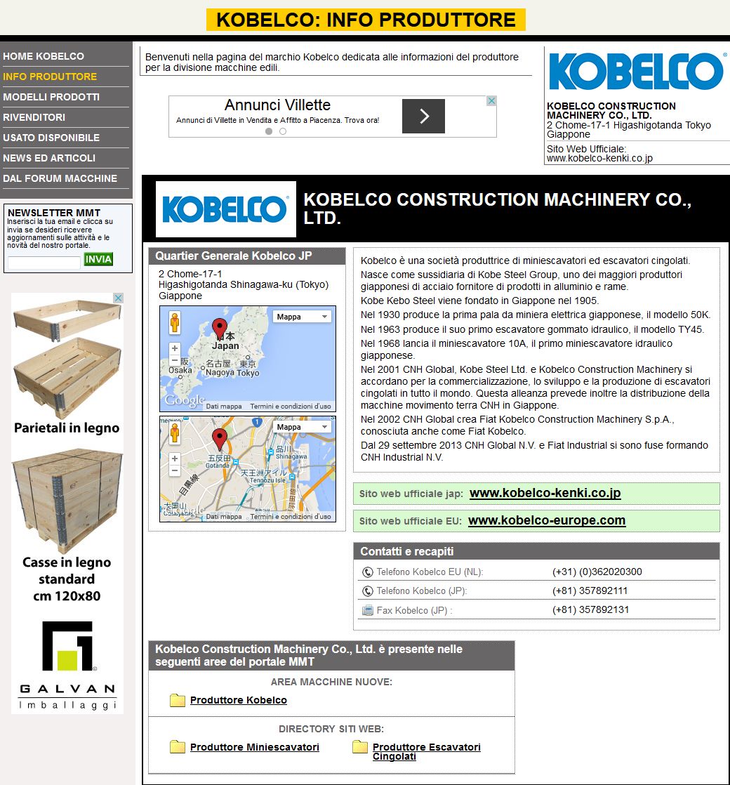 KobelcoInfoProduttore
