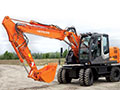 Escavatori Gommati Hitachi