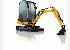 JCB 8018 CTS - vista frontale/laterale